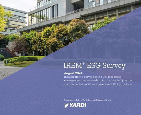 IREM ESG Survey 2024